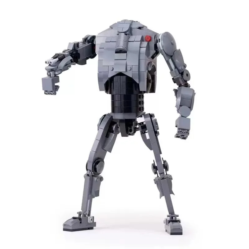 

MOC-128279 Модель боевого робота из строительных блоков, 456 деталей, подарок на день рождения для детей, развивающая игрушка и украшение для мальчиков