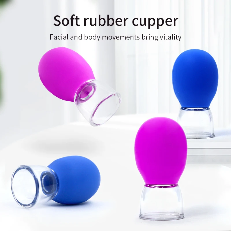 1/5/10pcs Silicone Massage Cupping For Body Face Neck Eye Cellulite Massager Vacuum Tank Body Facial Care Anti-aging Beauty Tool image 3