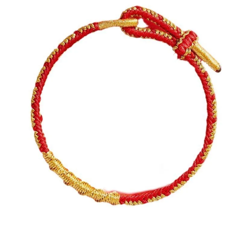2026 New Style Zodiac Red String Handwoven Bracelet Unisex Patron Saint Year of the Dragon Festival Gift Jewelry