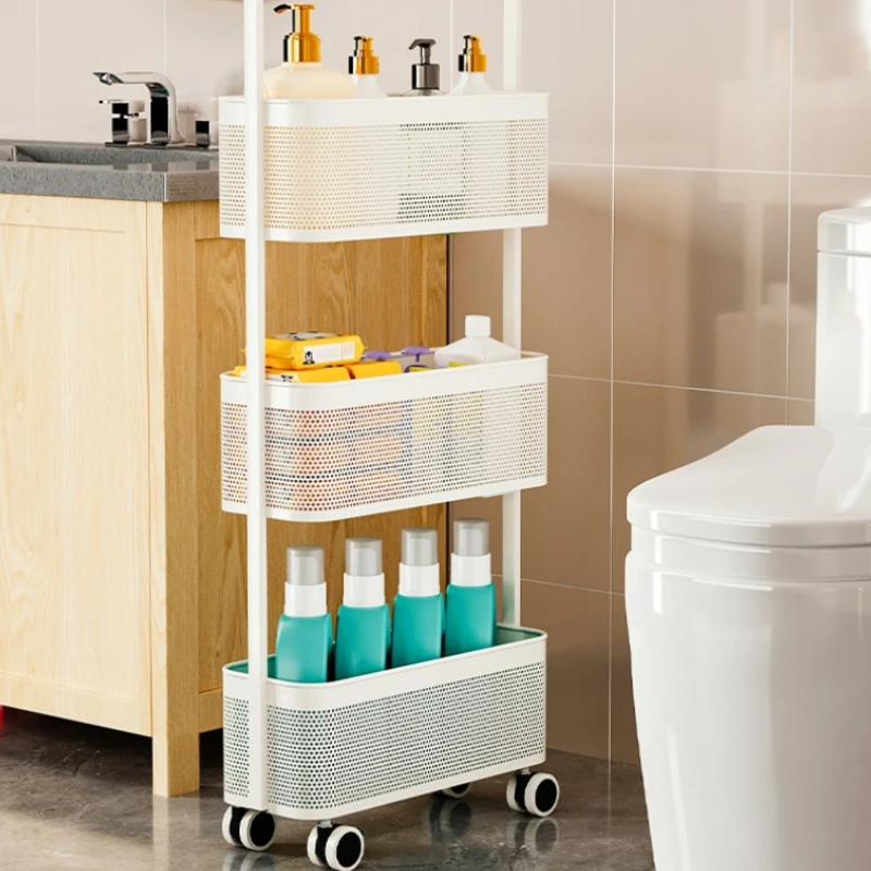 Simple Practical Salon Trolley Mounted Side Salon Trolley Pocket Storage Devices Commercial Furniture ZY40TC