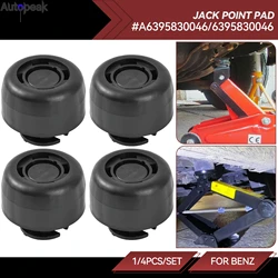 1pc/4pcs Lift Jacking Point Support Plug Plate Block Under Car Jack Pad for Mercedes Benz VITO W639 W477 A6395830046 6395830046