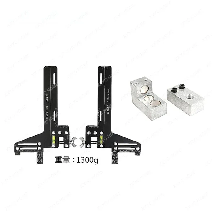 Guide rail alignment for elevator Elevator guide ruller