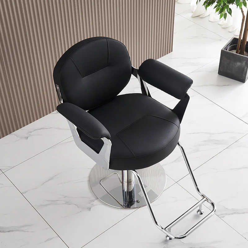 

Professional Vintage Barber Chair Recliner Luxury Waiting Barber Chair Tattoo Office Silla De Peluquería Commercial Furniture