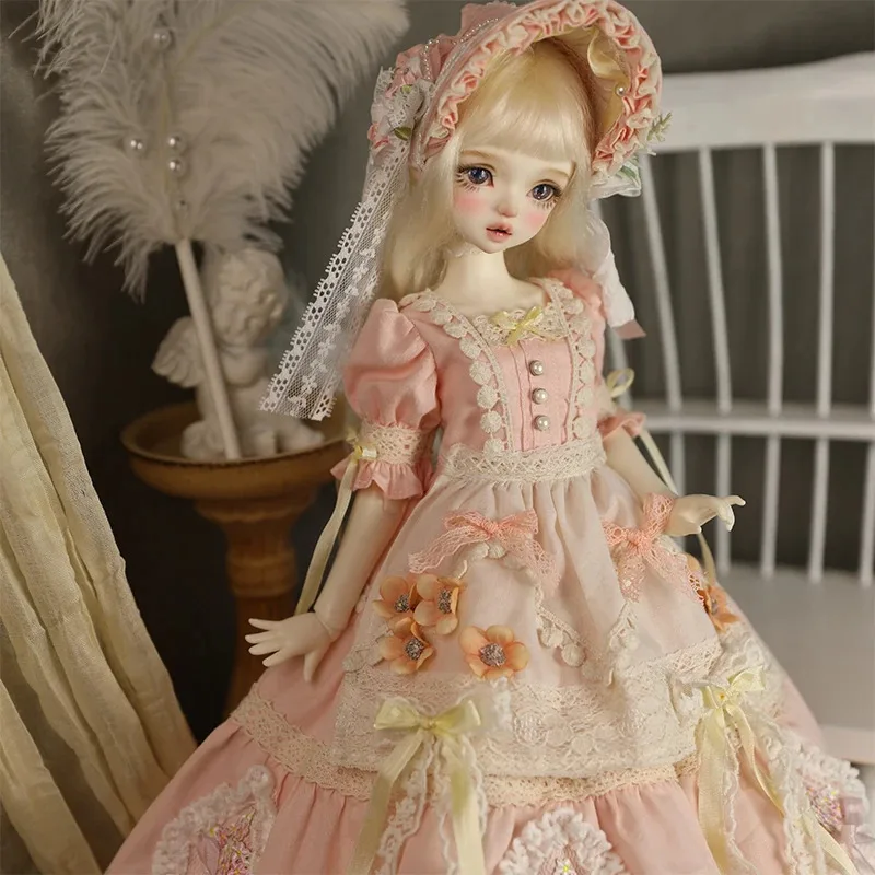 

BJD doll clothes suitable for 1/4 1/6 size cute doll clothes dress set 1/4 1/6 doll accessories (4 points)