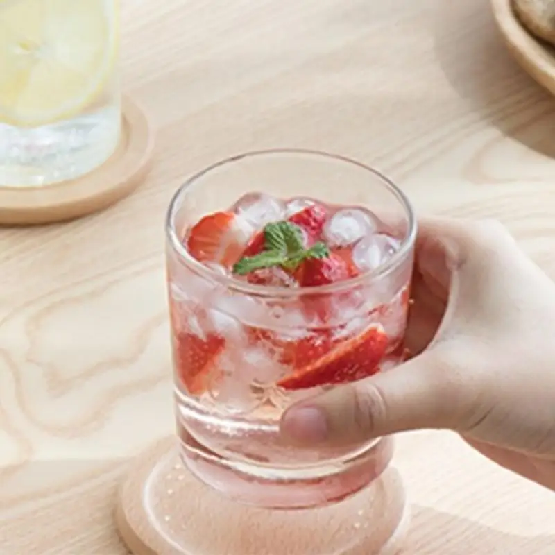 

R9UF 4Pcs Ice Cubes Tray with Lid Mini Round Ice Cubes Mold Ice Ball Maker Mould for Freezers Water Whiskeys Cocktail Beverage