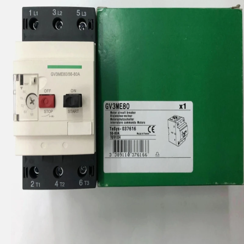 

Brand New Original GV3-ME80 56-80A motor protection circuit motor switch Fast delivery