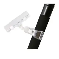 Pop z tworzywa sztucznego metka z ceną znak etykiety wizytowniki papierowy wystawienniczy promocja klipy rury wiszące w sklep detaliczny Supermarket