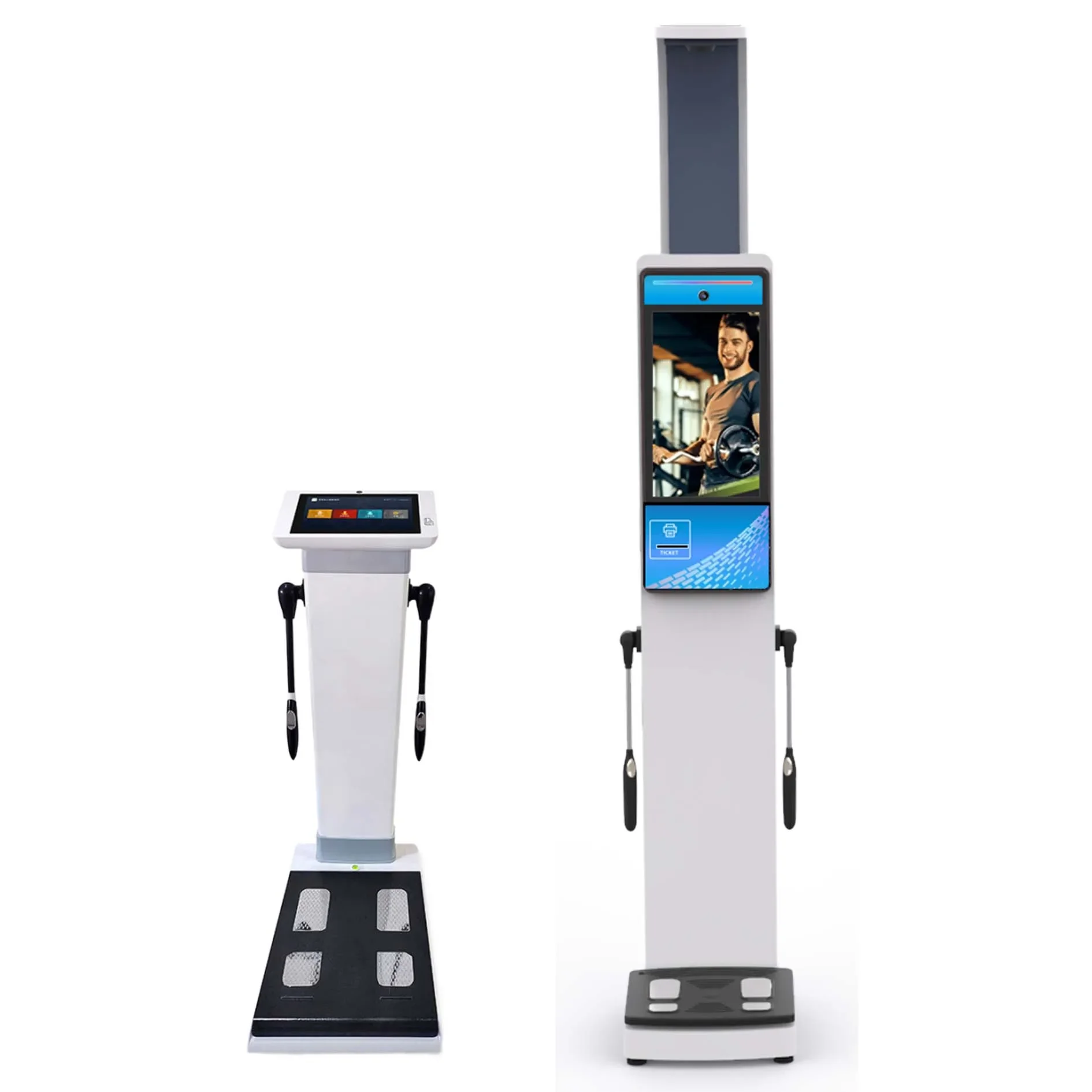 

Professional 3d Body Scanner Fitness Composition Analyzer With Printer In Body Fat Analyzer