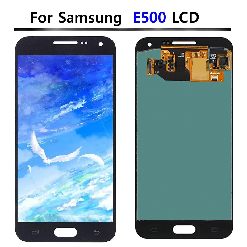 Display E500 da 5.0 '' per Samsung Galaxy E5 Display LCD Touch Screen Digitizer Assembly compatibile con E5000 E500F E500H