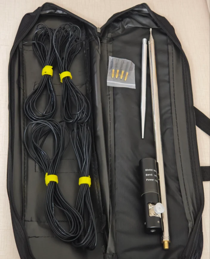 

20m-6m GP Antenna Base + 5.6m Antenna + Ground anchor + Ground wire + Bag For Outdoor HF Radio Shortwave