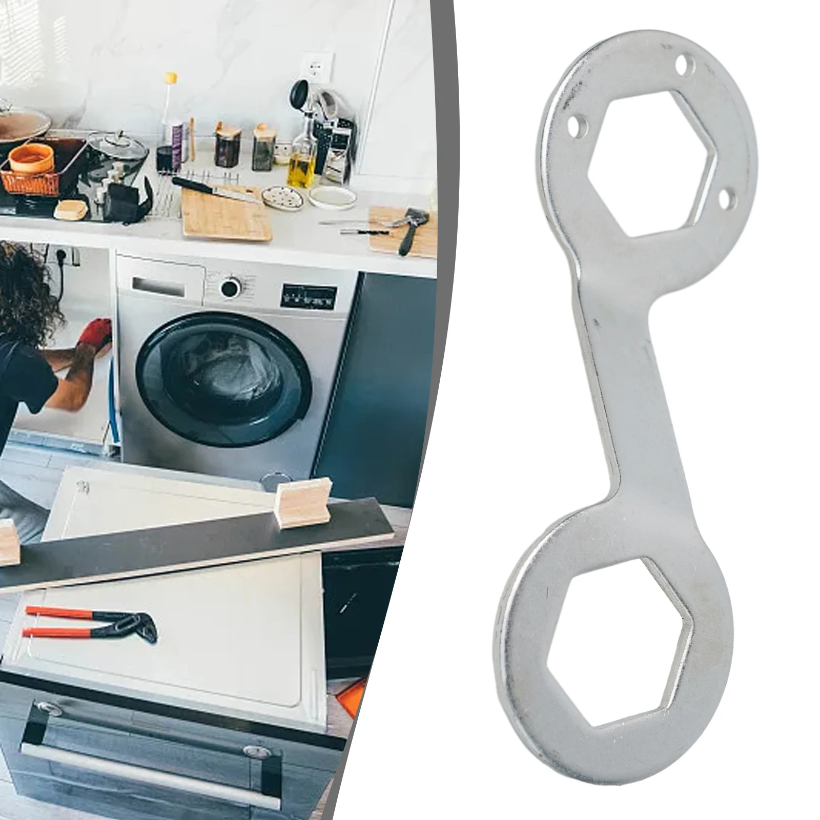 

Durable New Practical.high Quality Washer Wrench Repair Tools Washing Machine Alloy Steel Bolts Nuts Home Cleaning.36/38mm