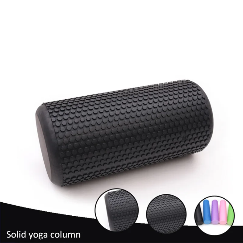 1Pc 30*15CM Yoga Pilates Foam Roller Gym Fitness Back Roller Yoga Exercise Muscle Massage Roller EVA Yoga Column For Home Sports