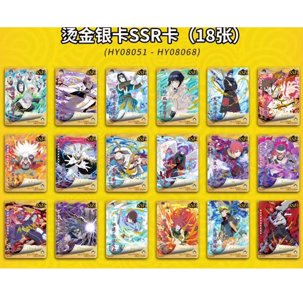 Bargain Price Little Dino Naruto HY-0802 Collection Card Sasuke Sakura Hinata Booster Box Anime ACG CCG TCG Toy And Hobby Gift