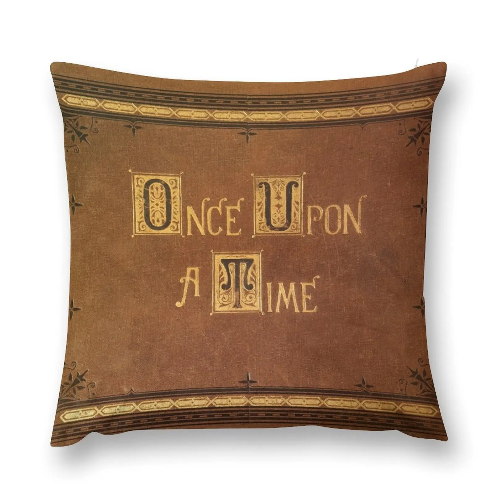 

Once Upon A Time - Fitted Book Cover Throw Pillow Bed pillowcases Embroidered Cushion Cover christmas pillow case pillow