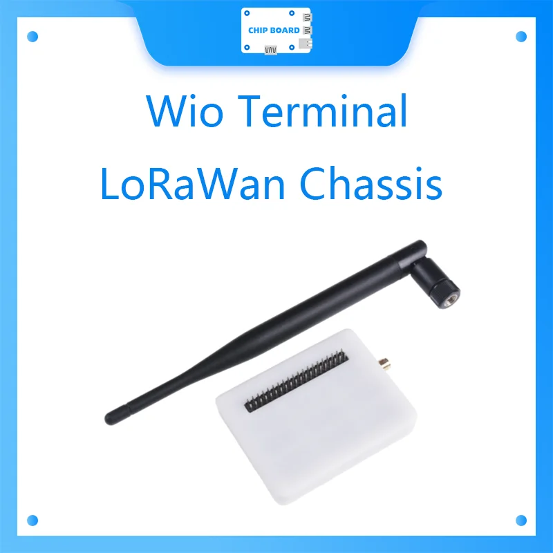 

seeed Wio Terminal LoRaWan Chassis with Antenna- built-in LoRa-E5 and GNSS, EU868/US915