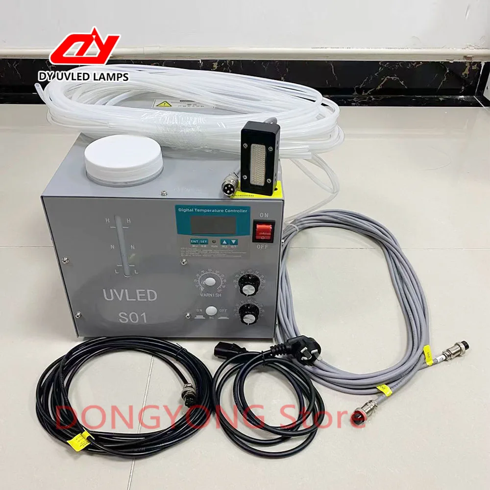 

High Power Water Cooler UV curing system for silk screen printers Flexo UV Printing Machine Flat Printer Equipment 50*20mm