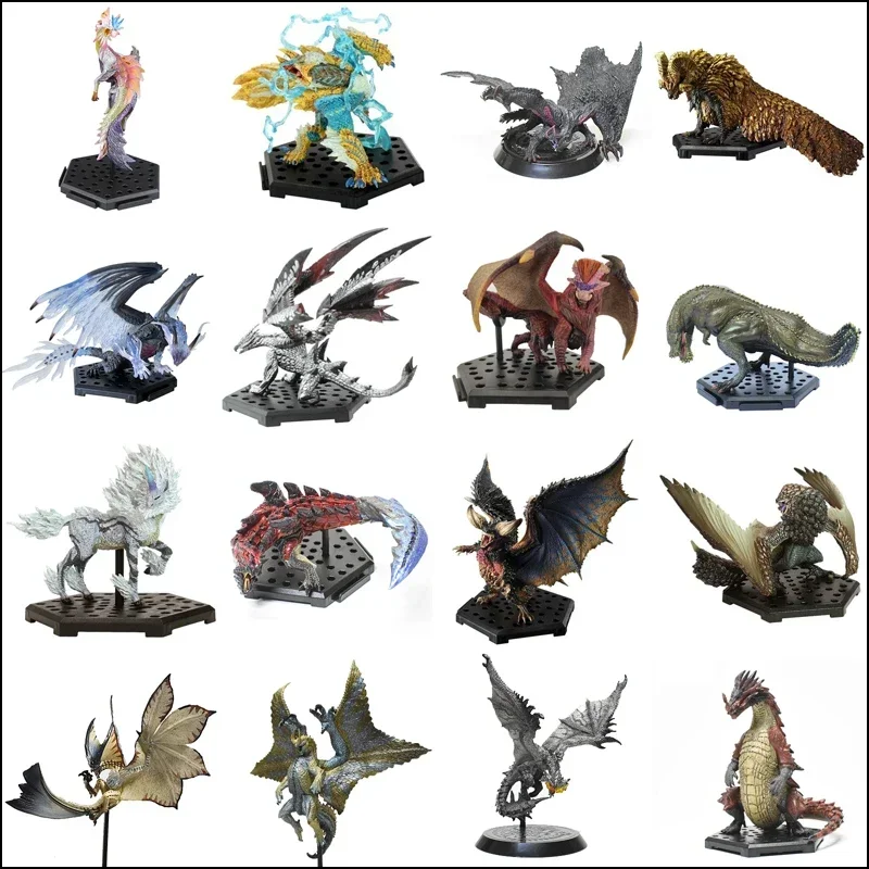 Monster Hunter World PS4 GAME Limited PVC Models Dragon Action Figure Japanese Genuine Kids Toy Gifts