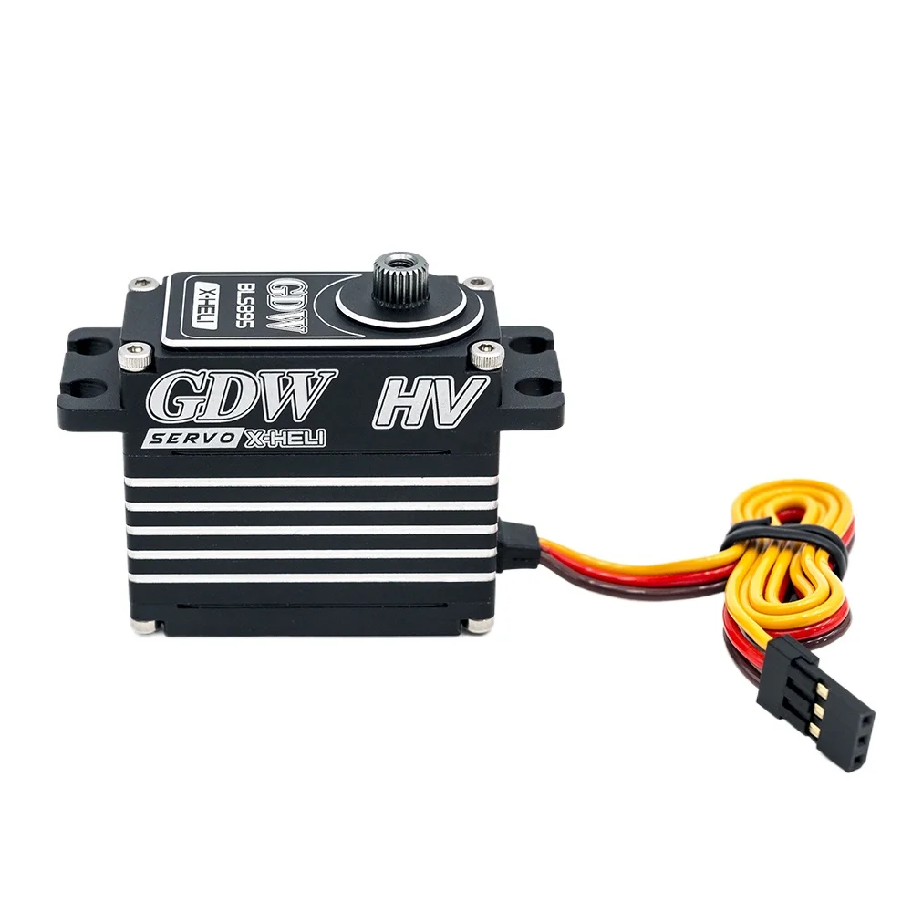 

Цифровой бесщеточный сервопривод GDW BLS895, 9 кг, с металлическим редуктором, узкополосный, для хвостового блока вертолета