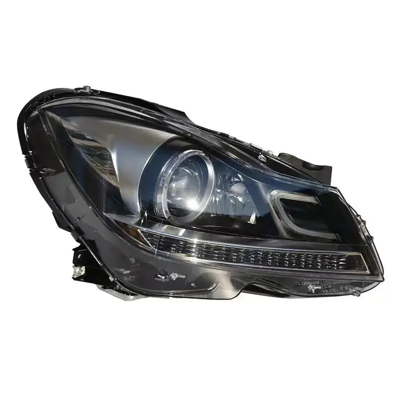 High-End LED Headlights For MercedesBenz C-Class W204 C180 C200 C260 Headlight Upgrade 12V White Light LED Car Headlight