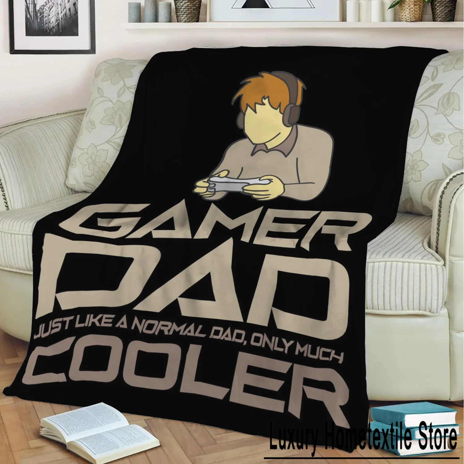 Home Textiles Game Blanket for Beds Boy Gaming Gift Throw Blanket 3D Printed Anime Children's Blanket Sofa Bedspread on The Bed