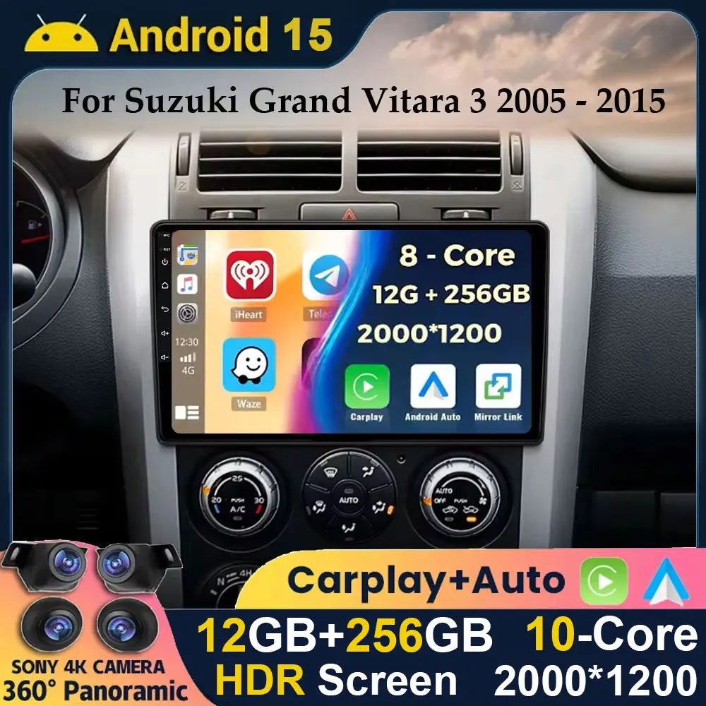 

Android 15 беспроводной автомобильный радиоприемник Carplay для Mazda 6 Mazda6 III 3 GJ GL ATENZA 2018-2021 мультимедийный видеоплеер стерео DSP