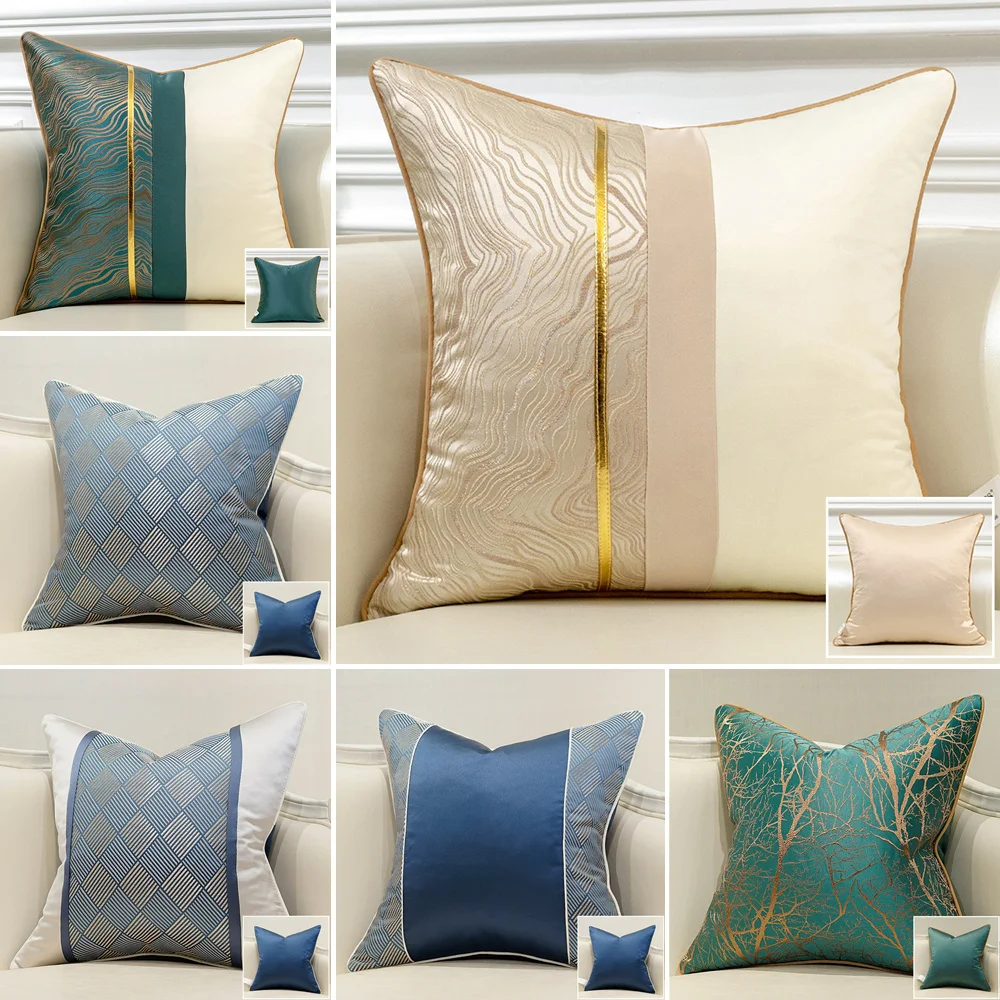 

Cover Jacquard High-end Cushion 30x50 45x45 50x50cm Decorative Pillow Cover for Livingroom Decor Pillow Case Luxury Design