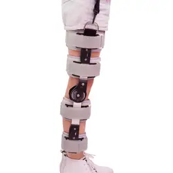 Hinged Knee Brace Immobilizer Orthosis Stabilizer for ACL MCL PCL Injury, Medical Orthopedic Support Stabilizer After Surgery