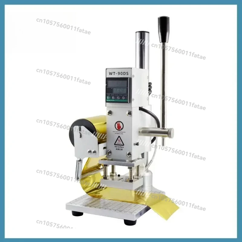 

Hot Foil Stamping Machine Leather PVC Card Book Paper Heat Press Machine