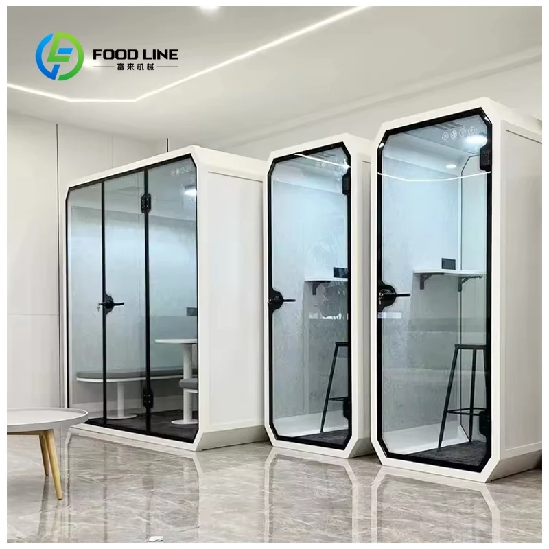 Customized Factory Direct Supply Silent Room Sound Proofing Portable Soundproof Room Booth Office Privacy Pod Phone Booth