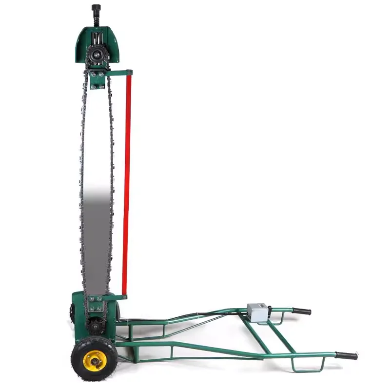 

NEWEEK High Quality Manual Push Power Chain Timber Balk Cross Cut Off Woodworking Wood Cutting Saw
