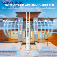 WAVLINK AC300/600/1200/AX1800/3000 Wireless Outdoor Router High Power Long Range AP/Repeater With 2x7/8 dBi Directional Antennas