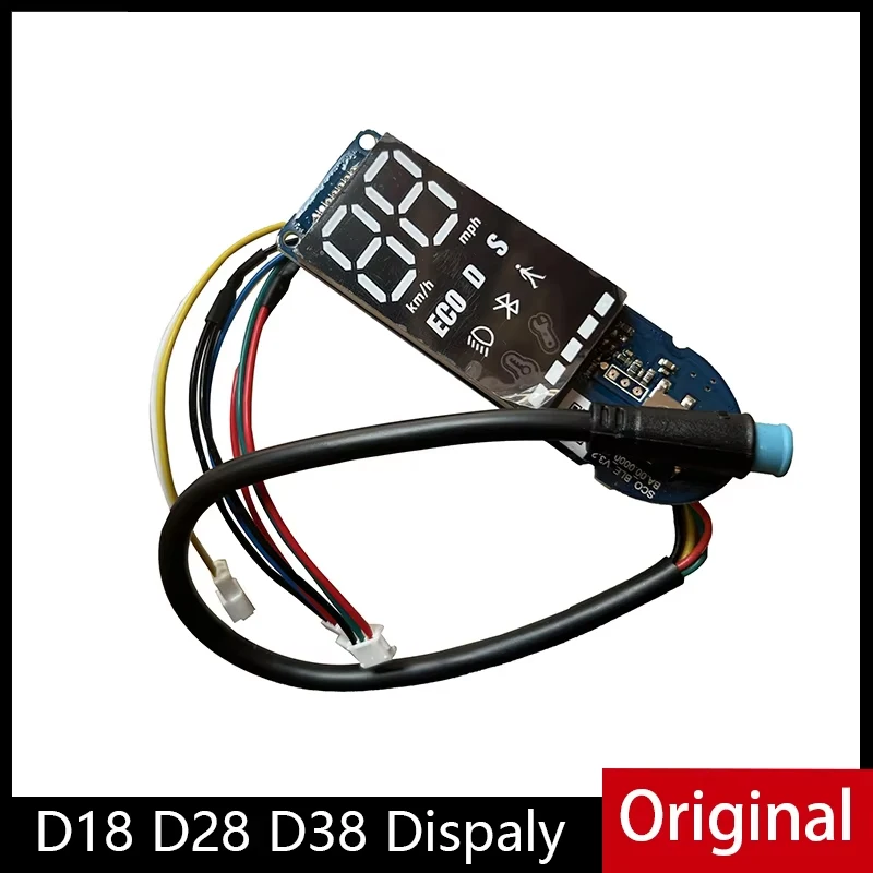 

Оригинальная замена дисплея приборной панели для Ninebot D18 D28 D38, детали для электрического скутера, аксессуары для приборной панели, счетчика