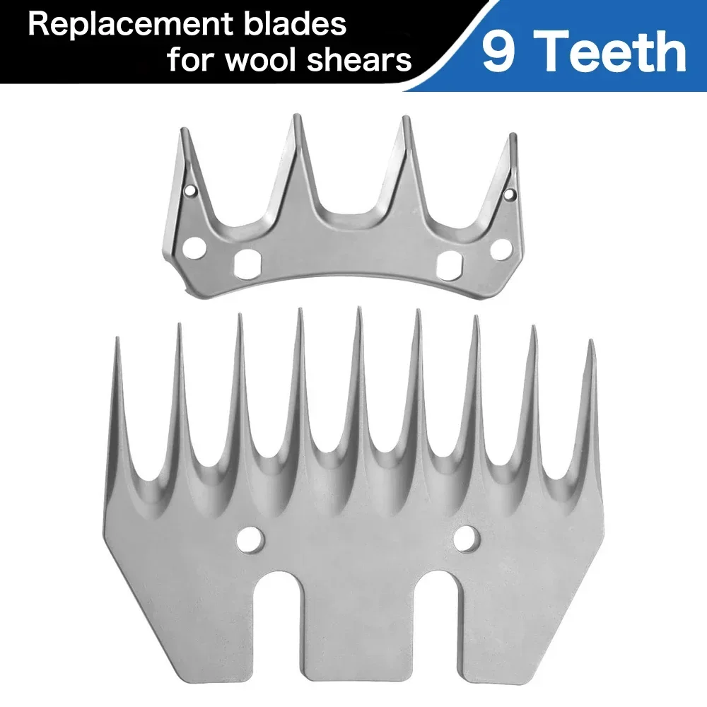 Imagem -02 - Electric Sheep Goat Shearing Machine lã Shear Head Lâmina de Substituição 13 Dentes