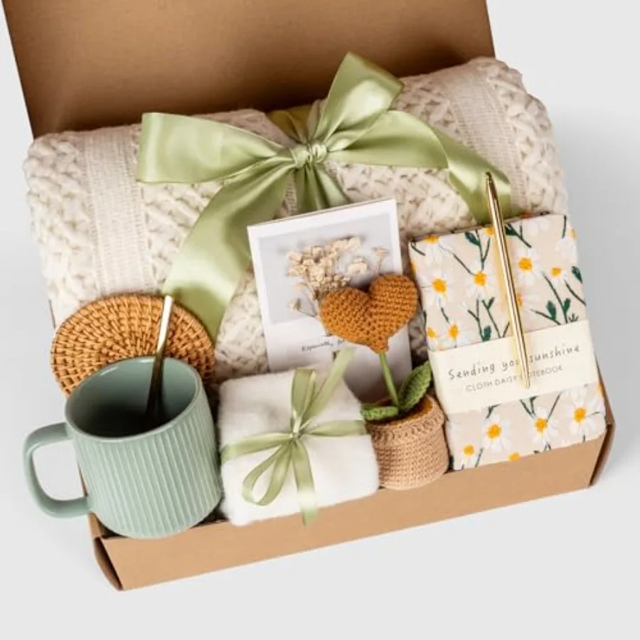 

Self Care Gifts for Women Get Well Soon Birthday Gifts Baskets Care Package for Women Thinking of You Feel Better Inspirational