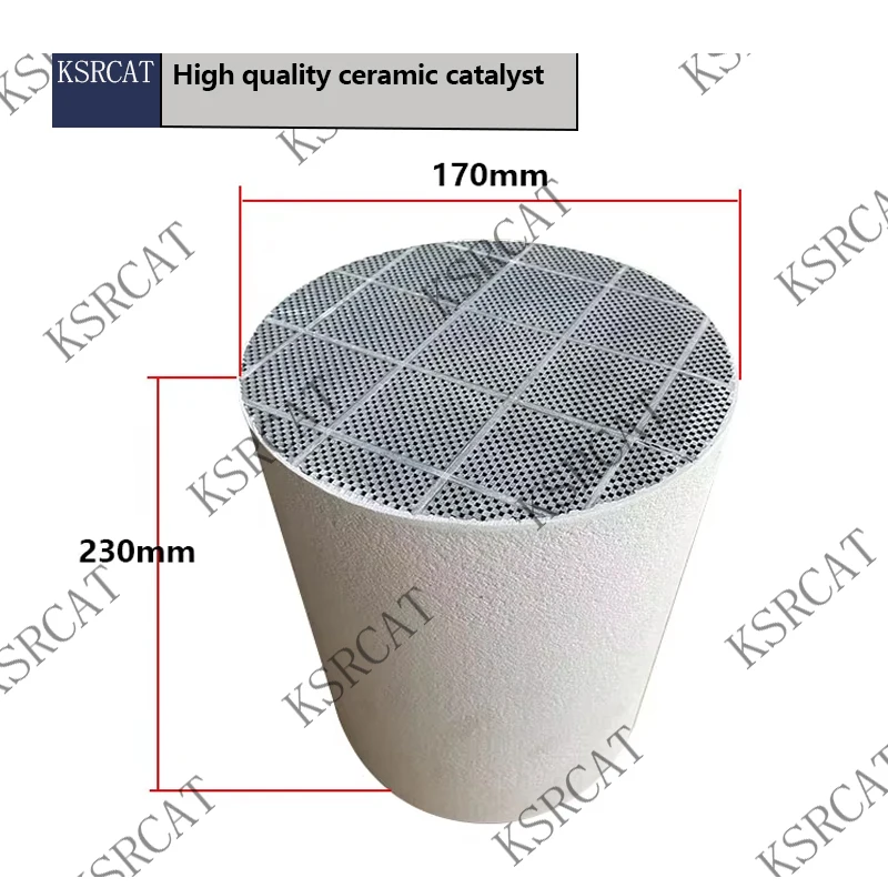 

170x230MM DPF Particulate Filter Silicon Carbide 200CPSI Catalytic Converter for Exhaust Particle Capture
