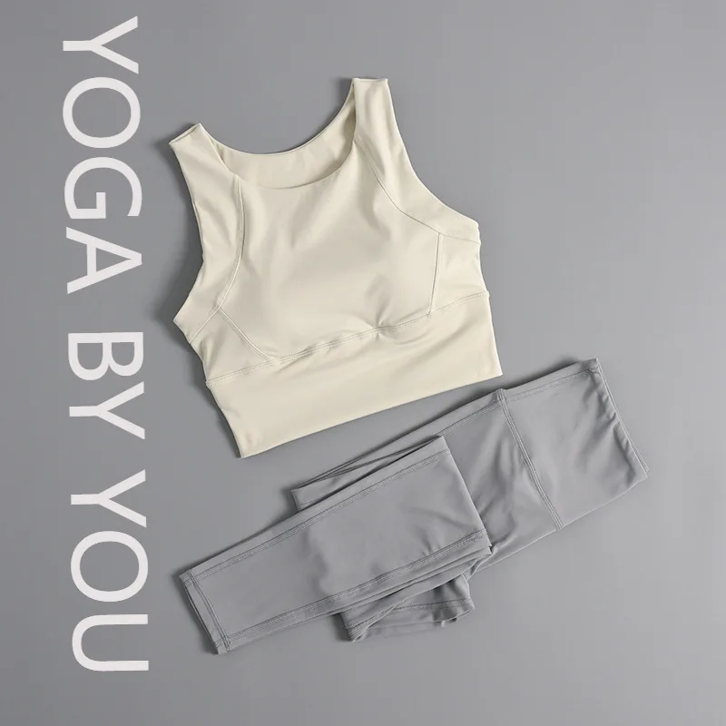 

Sports underwear women's suit summer professional fitness vest bra outer wear shockproof running yoga clothes beautiful back bra