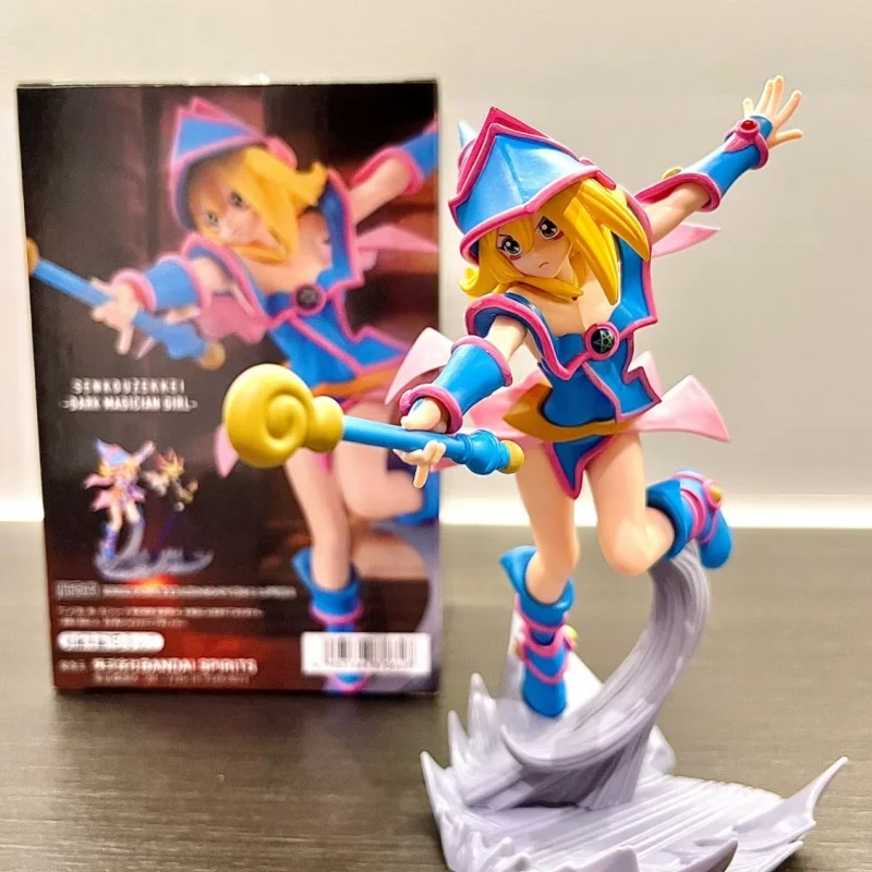 

New Sale Genuine Anime Yu-Gi-Oh Equal Arts Magician Girl Konami Anime Figure Model Collectible Desktop Decoration Birthday Gifts