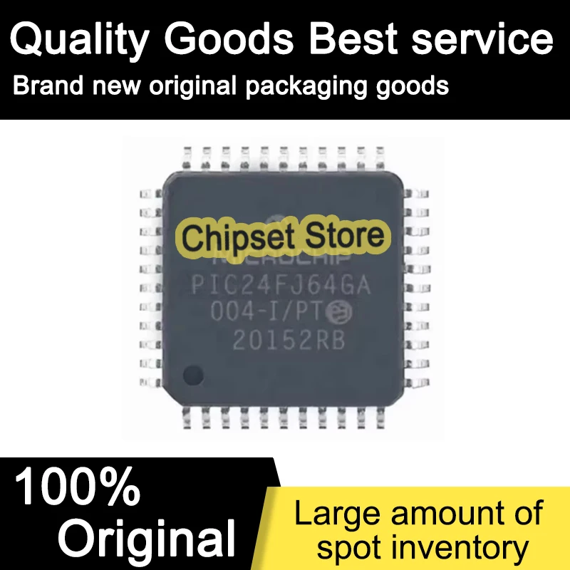 

PIC24FJ64GA004-I/PT PIC24FJ64GA004 I PT TQFP 100% Brand new