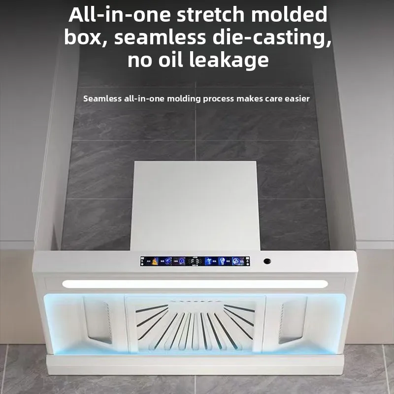 เครื่องดูดควันแบบติดตั้งบนเคาน์เตอร์ รุ่น Z Z ดีไซน์ทรงตัวที สีขาว สำหรับครัวเรือน ดูดแรง ขนาดใหญ่