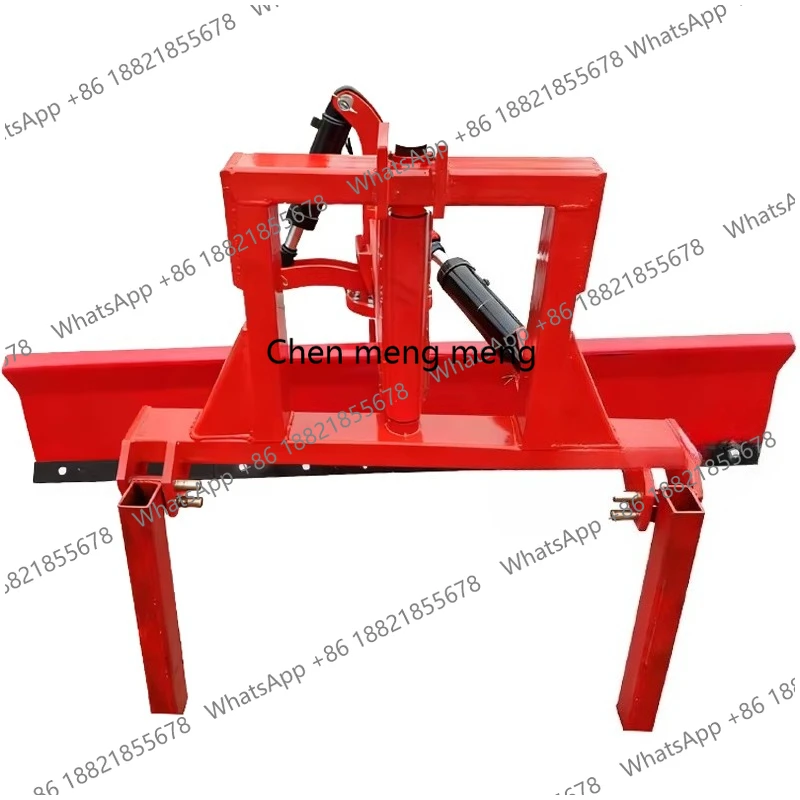 

Grader hydraulic can adjust tractor with rear leveling, leveling, agricultural scraper equipped with scraper