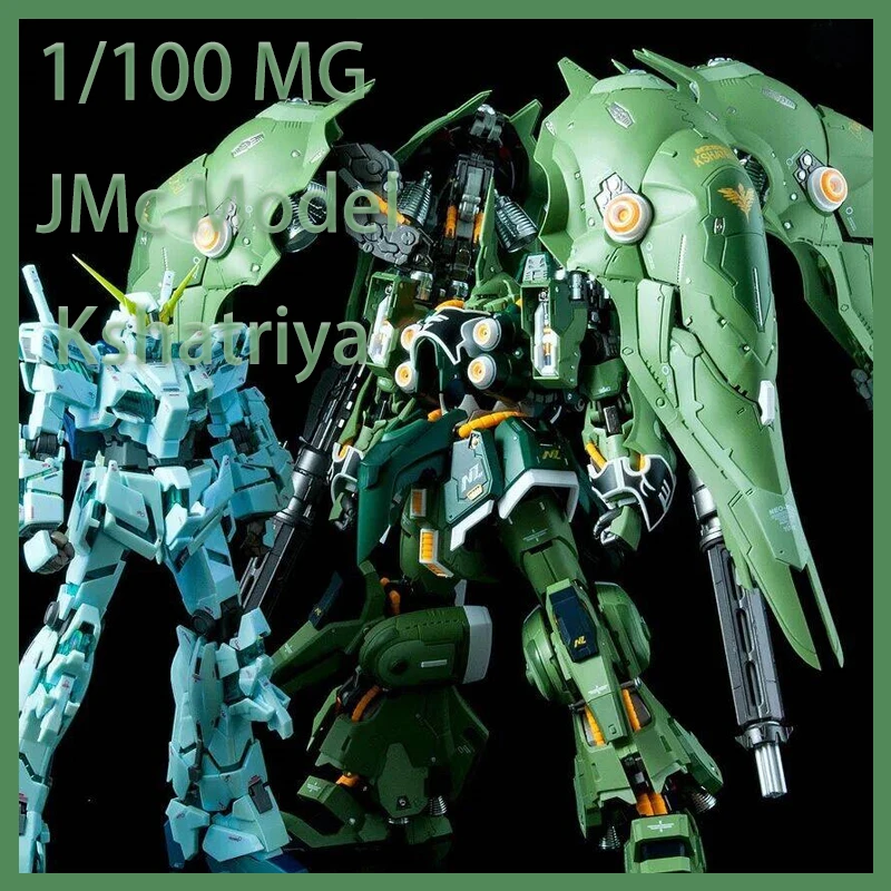 

Mc Model In Stock Kshatriya Mg 1/100 Alloy Finished Product Six Gatling Guns Action Figure High Quality Collectible Robot Gifts