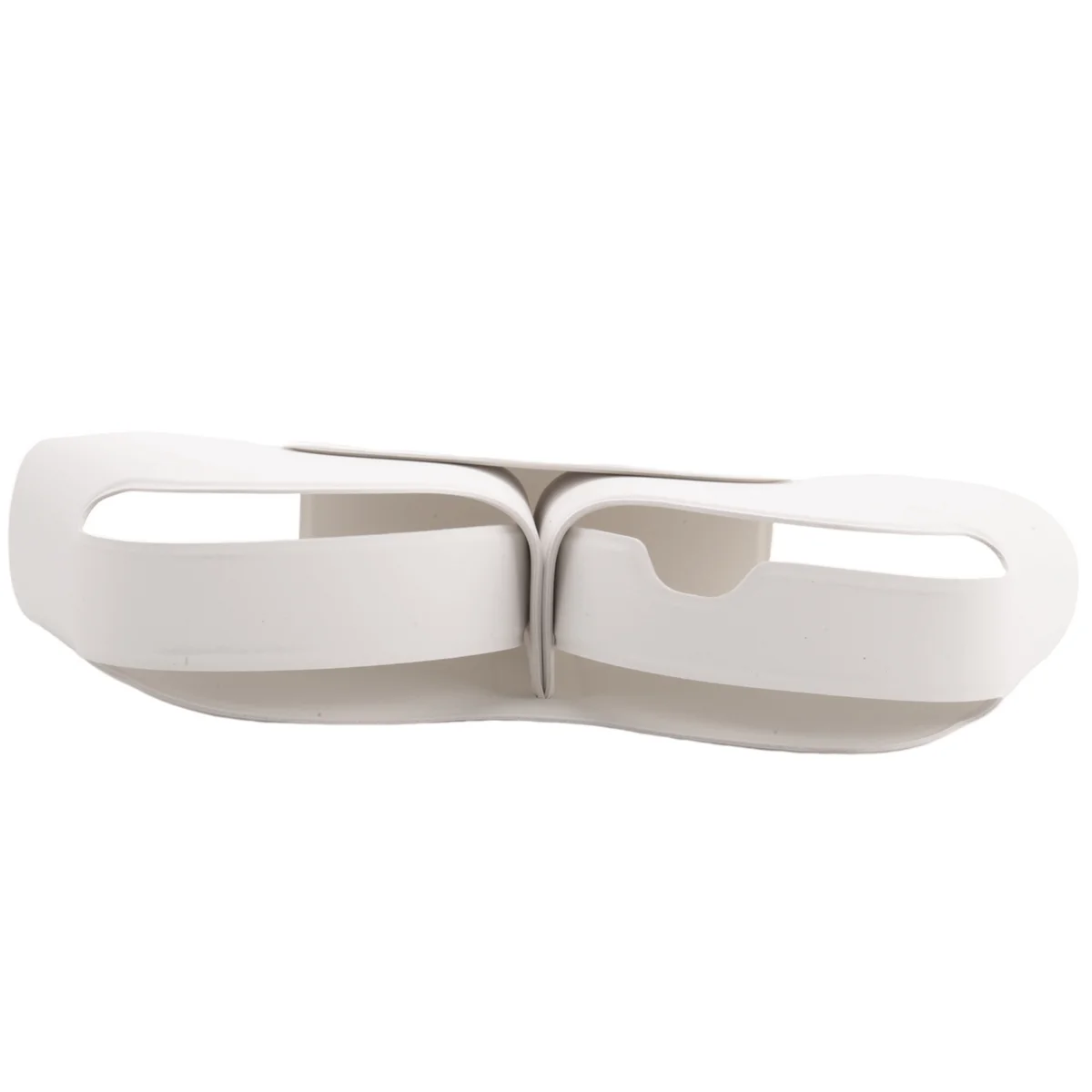 A57G-For AirPods Max Headset High Quality Convenient PU Silicone Earphone Bag Anti Scratch Protective Cover Pouch,White