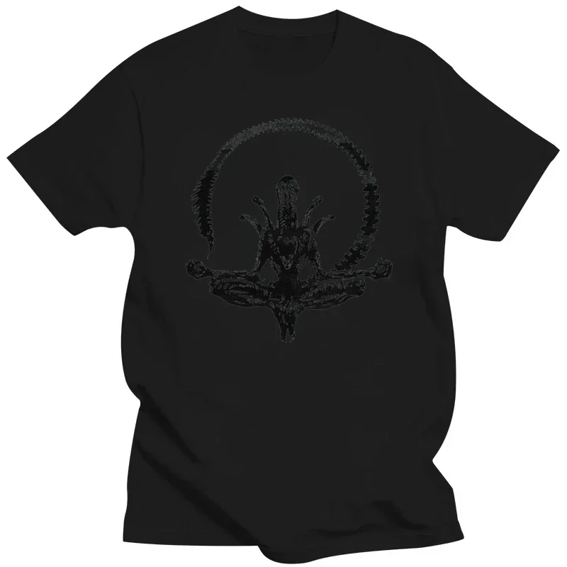 Alien yoga T-Shirt xenomorph tee Inspired by the classic movie  Cool Casual pride t shirt men Unisex New Fashion tshirt