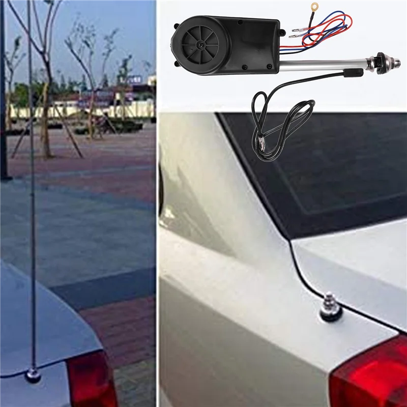 

Classy-Universal Retractable Car Antenna Auto Retractable Radio Antenna Retrofit Kit External Car Antenna Car Replacement