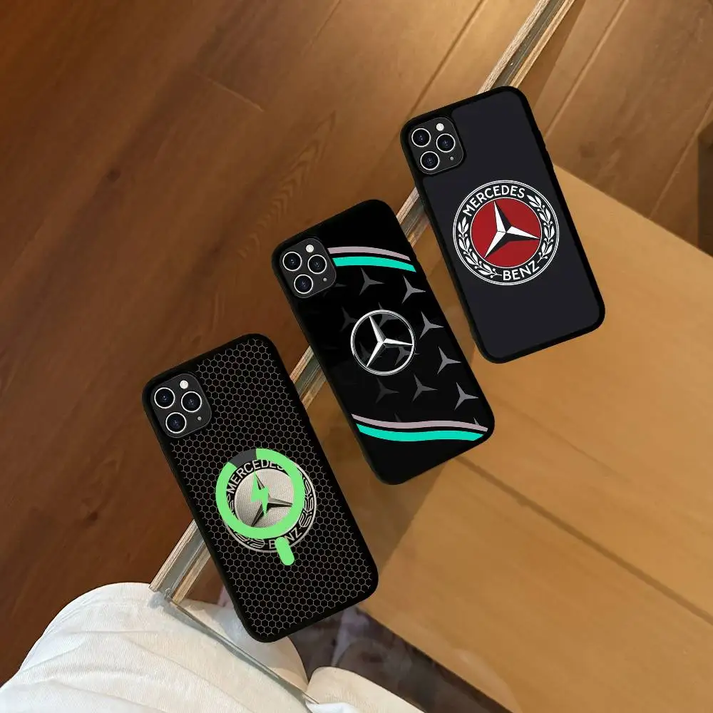 Car M-Mercedes-Benz Black For Magsafe Magnetic Phone Case For IPhone 16 15 17 Pro Max 11 12 13 14 Plus Cover view 4