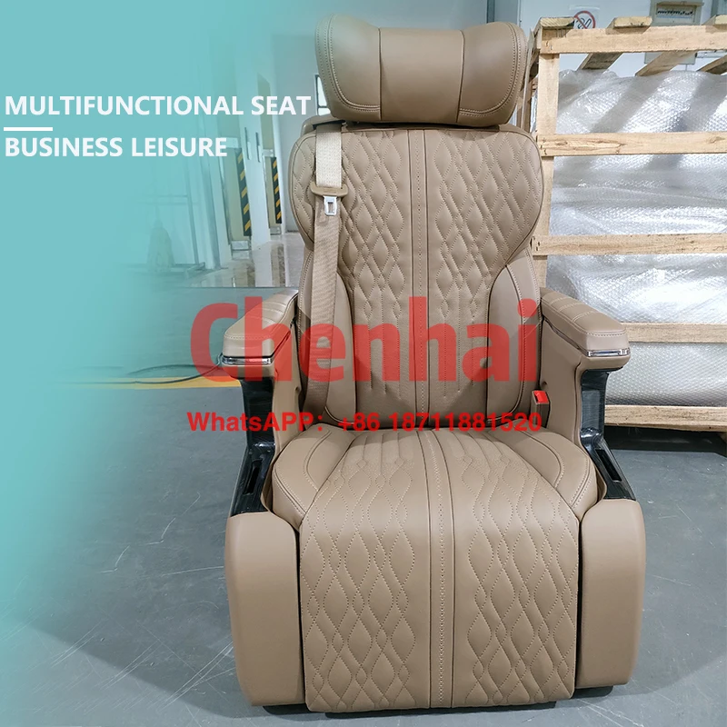 

Customized Electric VIP Luxury Auto Car Seat For Conversion MPV VAN RV Motorhome Sprinter V250 VITO Sprinter V Class Carnival 03