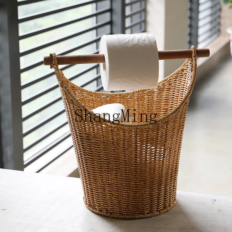 

Корзина для хранения CL, имитация ротангового плетения, для гостиной, для мелочей, оптом