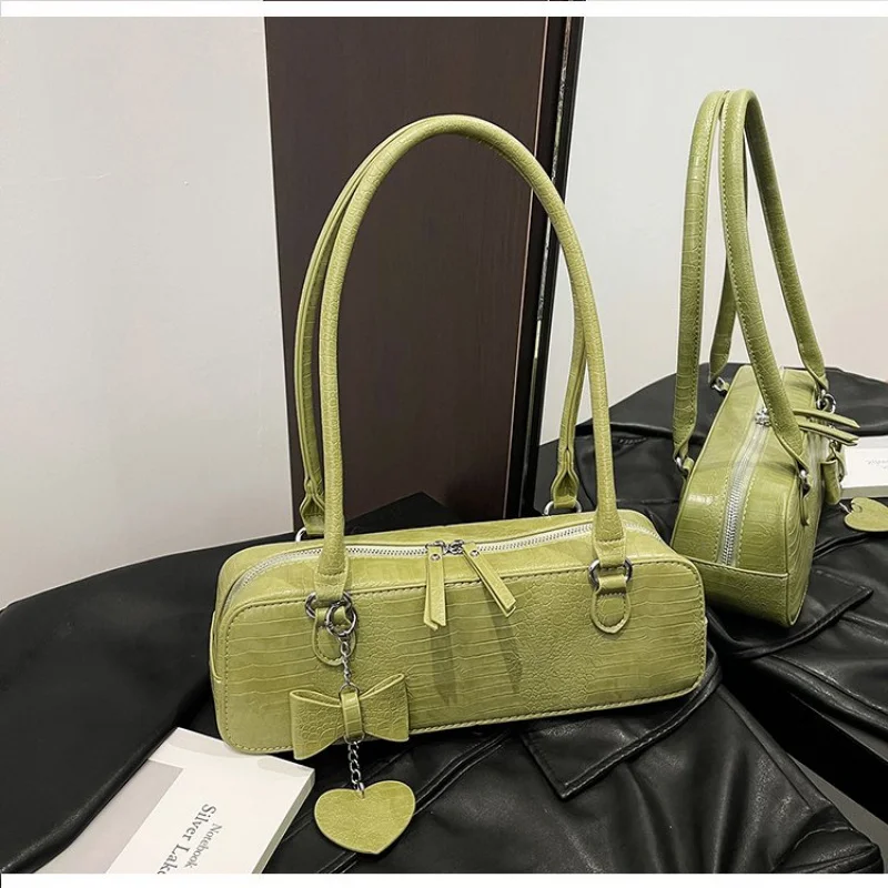 

Trendy Design Letter Logo Crossbody Bag For Women Fashionable With Large Capacity Solid Color And Paris Inspired Style