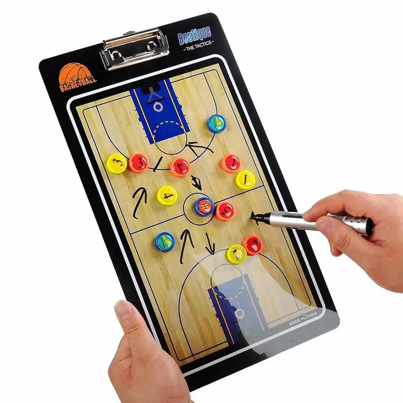 

Basketball Board For Coaches Magnetic Collapsible Clipboard With Marker Portable Dry Erase Coaching Board With Eraser Sports