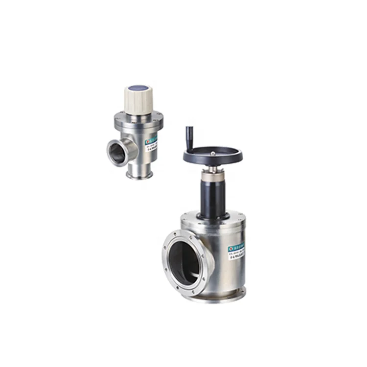 air discharge valve, stainless steel valve, vacuum solenoid valve damper valve ultra-high vacuum gate valve or baffle valves